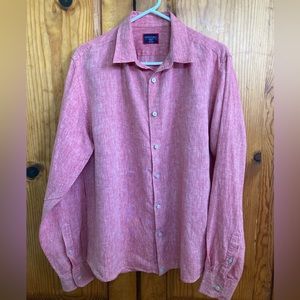 UNTUCKit slim fit linen l/s shirt